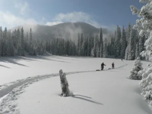 snow skiing Wonderland Trail